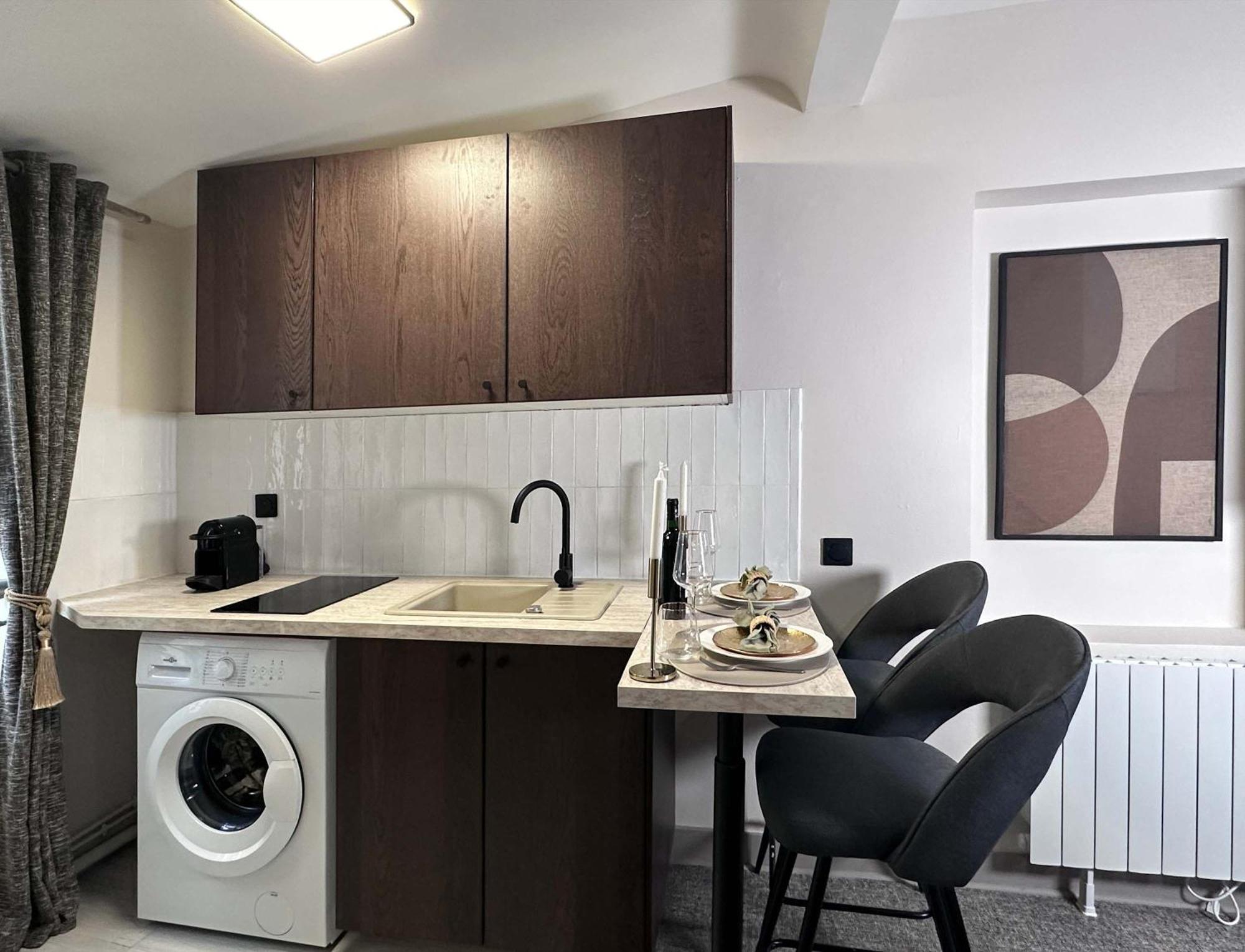 Апартаменты Charming Studio In Porte De Versailles Париж Экстерьер фото